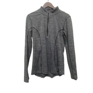 Spyder Women’s Gray 1/4 Zip Pullover Active Jacket Medium
